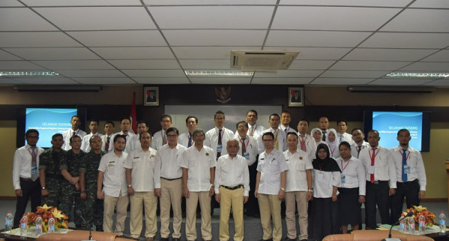 Kepala Badan BPSDM KESDM Membuka Diklat Inspektur Tambang Angkatan I dan II TA 2017 di Gedung PPSDM GeoMinerba, Bandung (20/2)