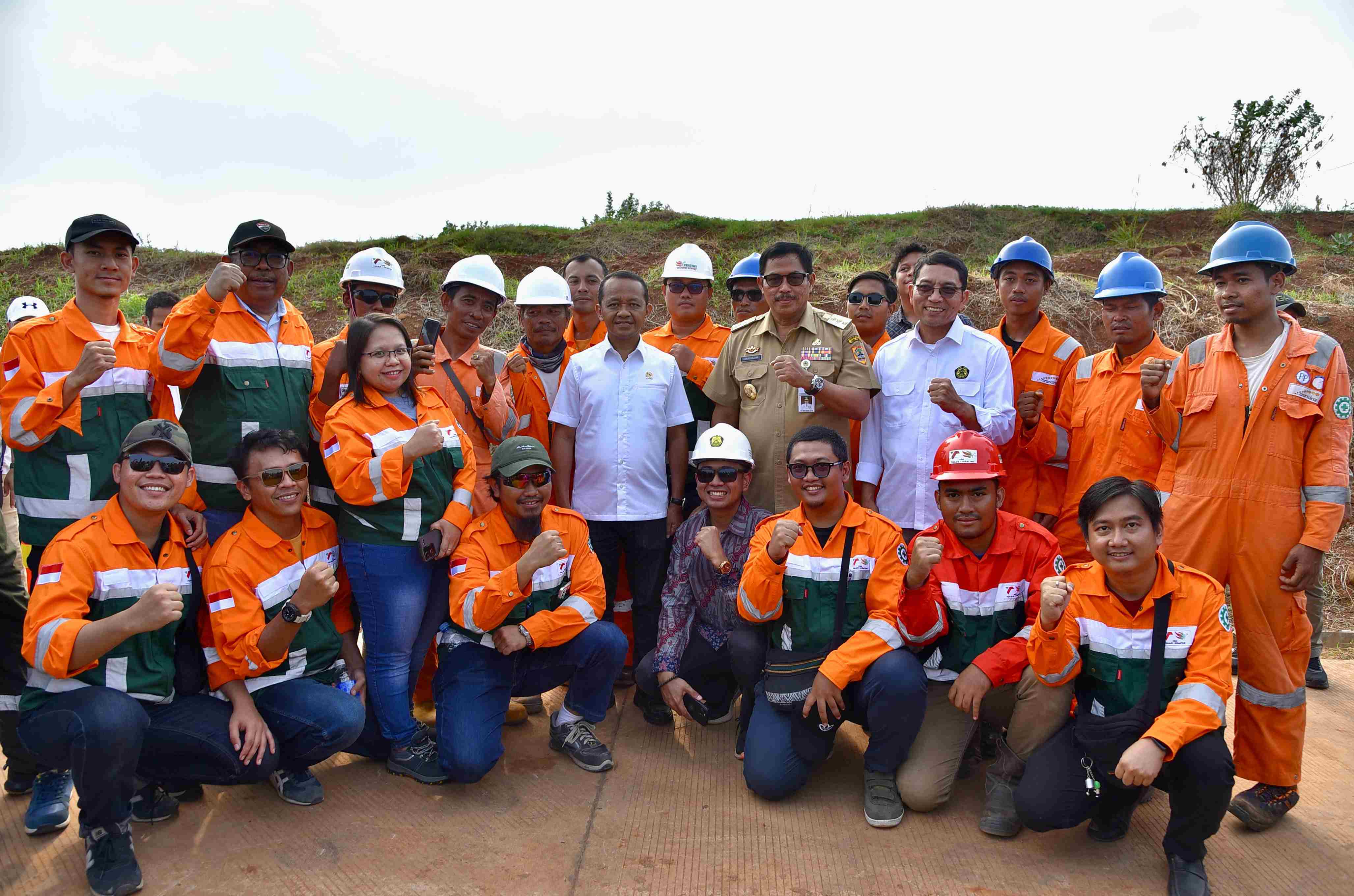 Menteri Energi dan Sumber Daya Mineral (ESDM) Bahlil Lahadalia, Meresmikan Proyek Strategis Nasional, yakni pipa gas transmisi Cirebon-Semarang (Cisem) tahap 2 (Ruas Batang - Cirebon - Kandang Haur),.Senin (30/9)