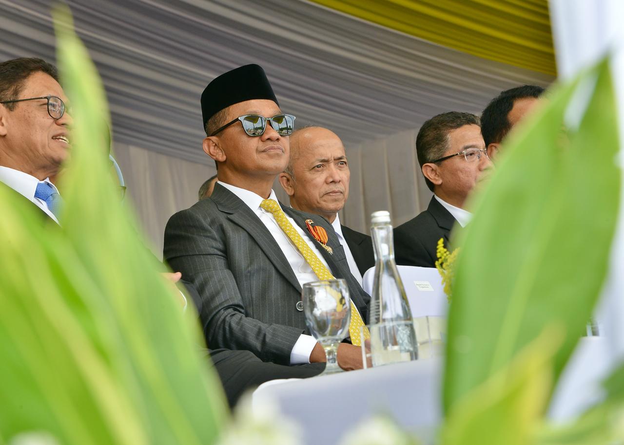 Menteri ESDM memimpin upacara HUT PE ke-80 di Monumen Nasional Jakarta