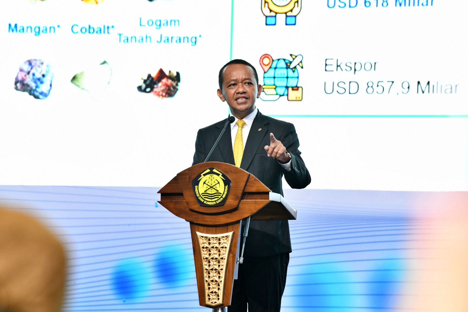 Menteri ESDM menghadiri dan membuka Global Hydrogen Ecosystem Summit (GHES) 2025, Jakarta, Selasa (15/4)