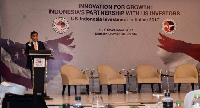 Menteri ESDM Menjadi Pembicara dalam Innovation For Growth: Indonesia's Partnership With US Investors, Kamis (2/11) 