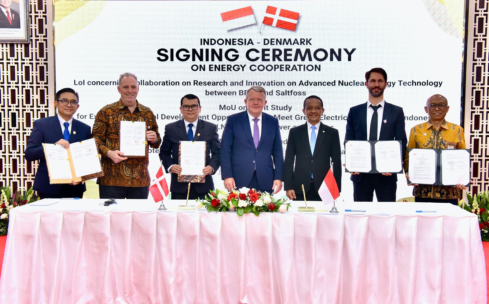 Pertemuan bilateral Menteri ESDM dengan Menteri Luar Negeri Denmark, Jakarta, Senin (21/4)