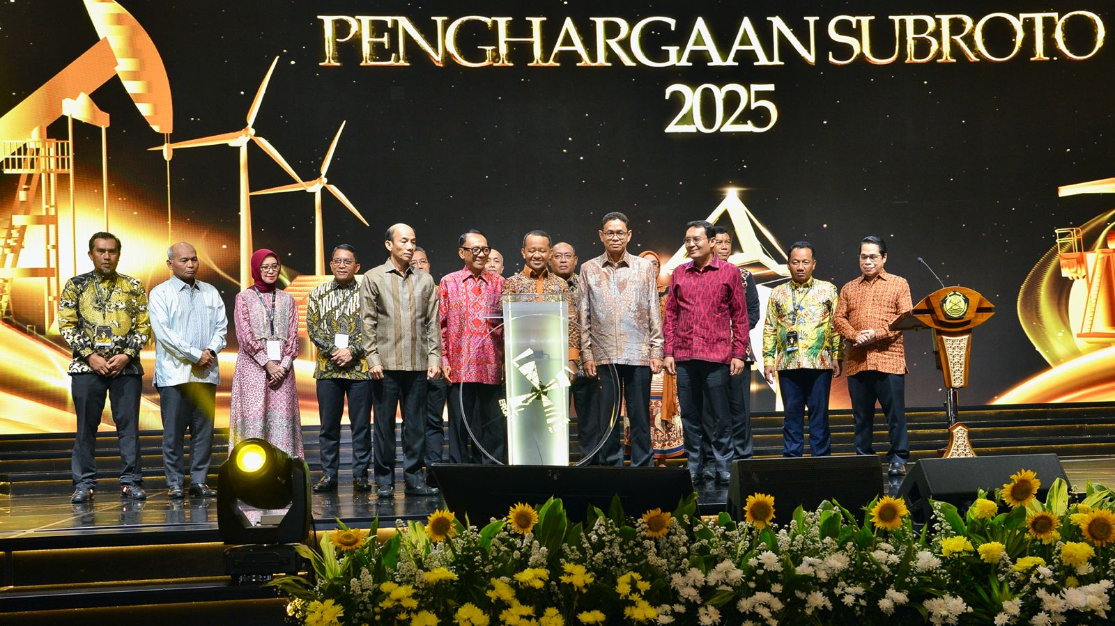 Menteri ESDM pada Malam Penghargaan Subroto 2025
