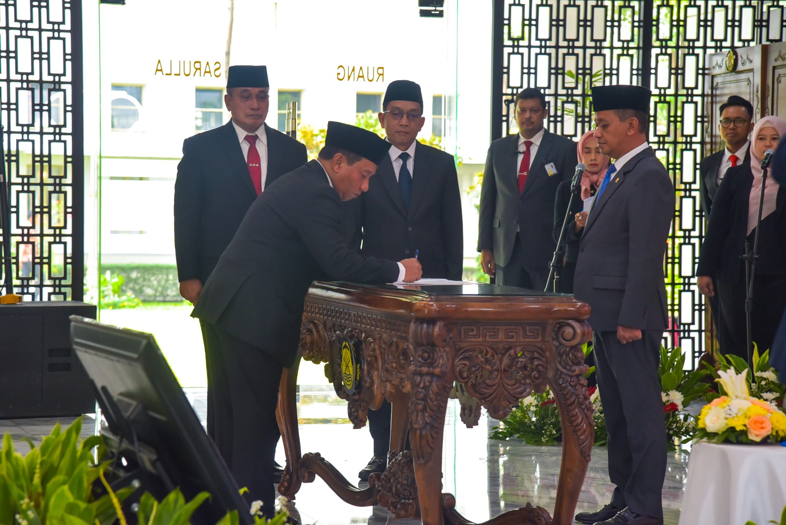 Pelantikan Direktur Jenderal Mineral dan Batubara di Jakarta, Jumat (20/9)