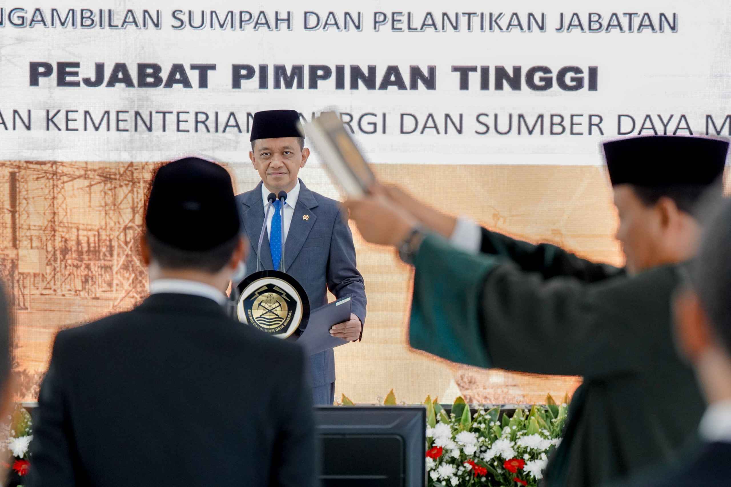 Pelantikan Direktur Jenderal Mineral dan Batubara di Jakarta, Jumat (20/9)