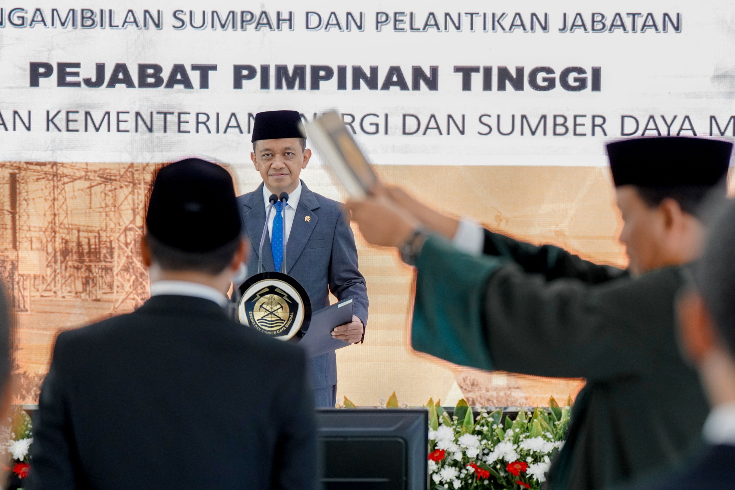 Pelantikan Direktur Jenderal Mineral dan Batubara di Jakarta, Jumat (20/9)