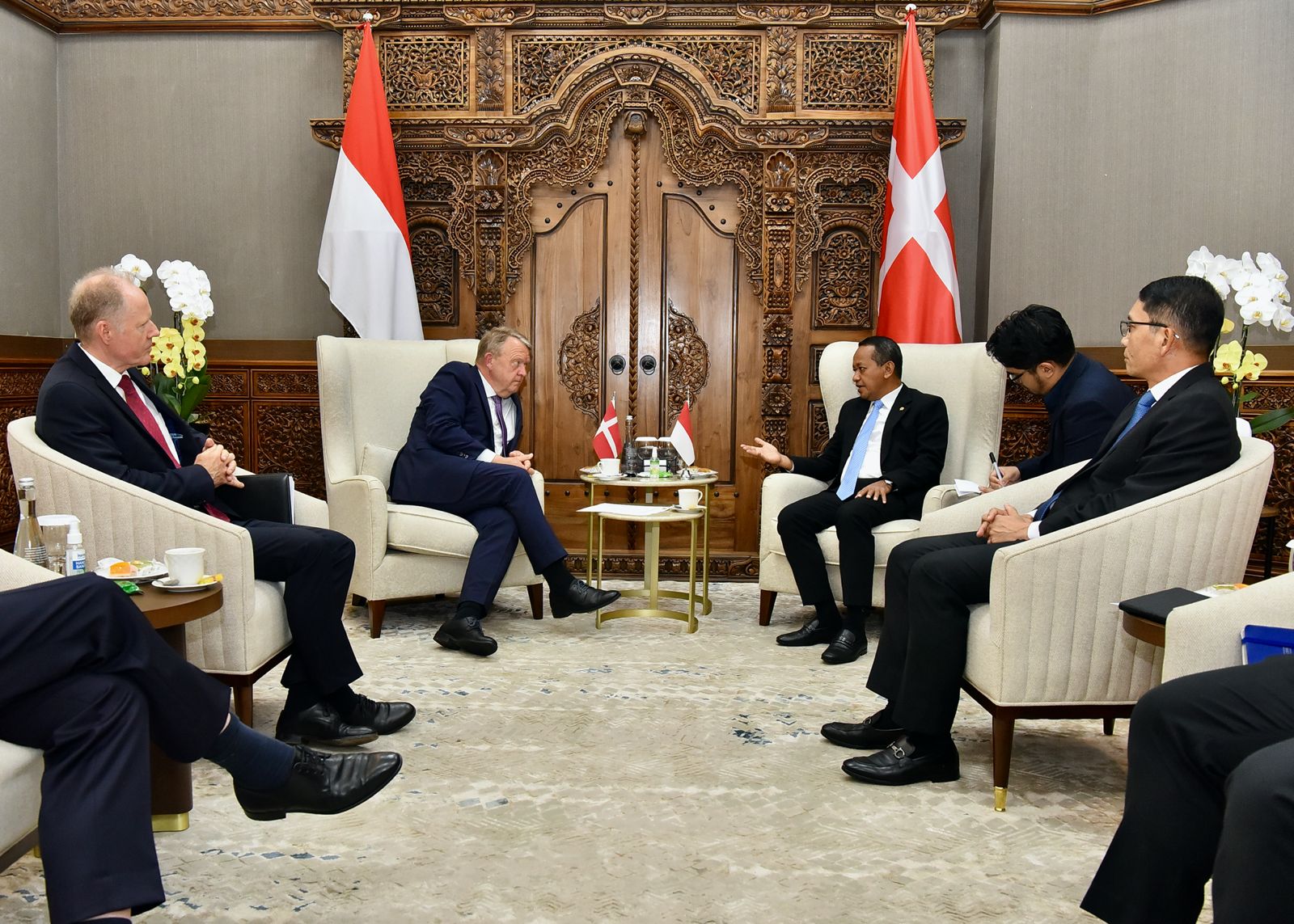 Pertemuan bilateral Menteri ESDM dengan Menteri Luar Negeri Denmark, Jakarta, Senin (21/4)