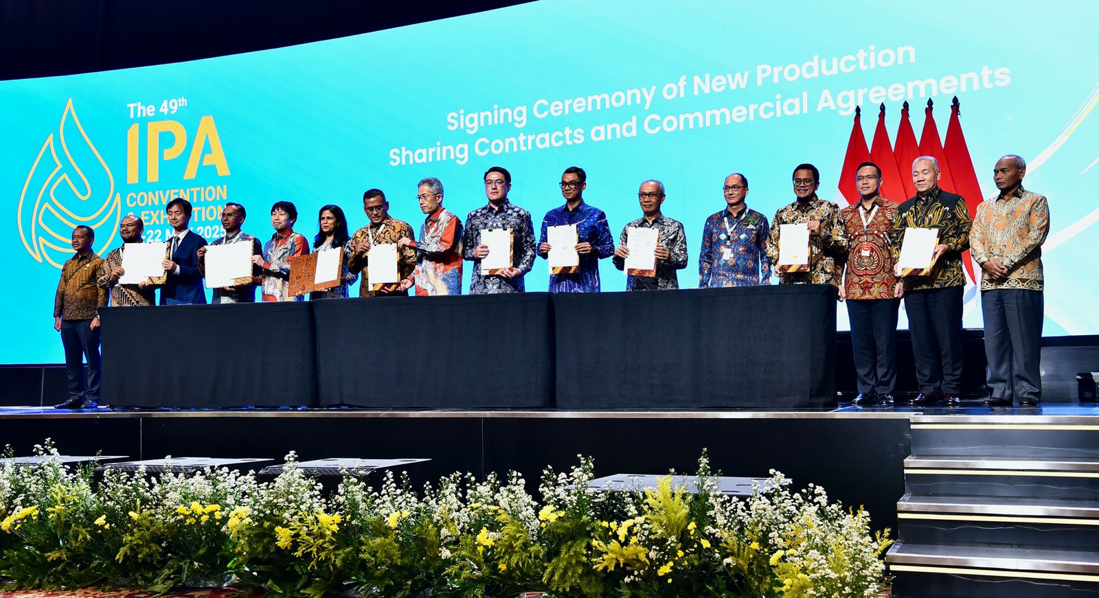 Presiden RI bersama dengan Menteri ESDM Meresmikan Konvensi dan Pameran Indonesian Petroleum Association (IPA) ke-49 Tahun 2025, di Tangerang, Rabu (21/5).