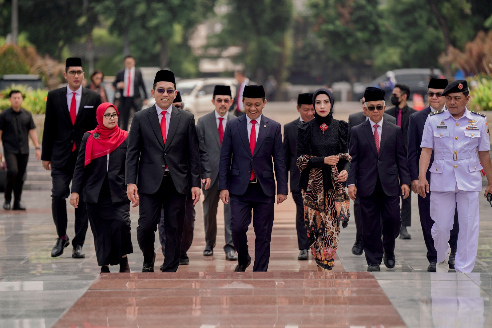 Tabung Bunga dan Renungan Bersama Peringatan Hari Jadi Pertambangan dan Energi Ke-79 di TMP Kalibata, Sabtu 28 September 2024