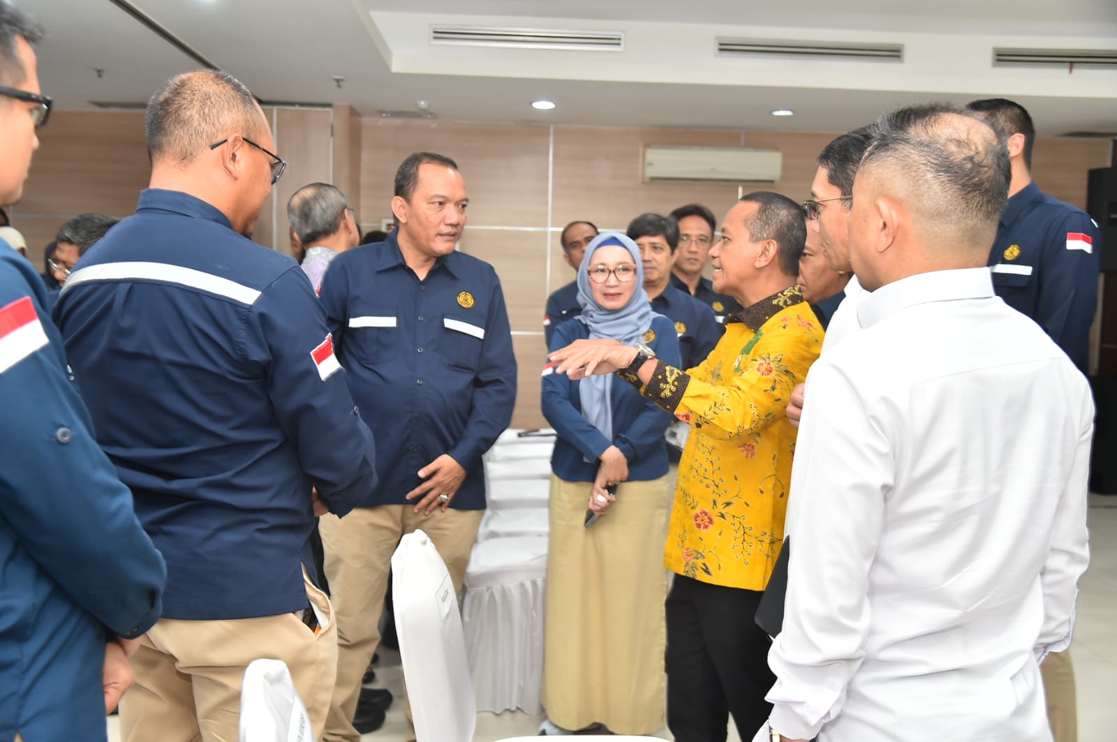 Tatap Muka Menteri ESDM dengan Pegawai di Lingkungan Direktorat Jenderal Mineral dan Batubara, Jakarta, Rabu (5/9)