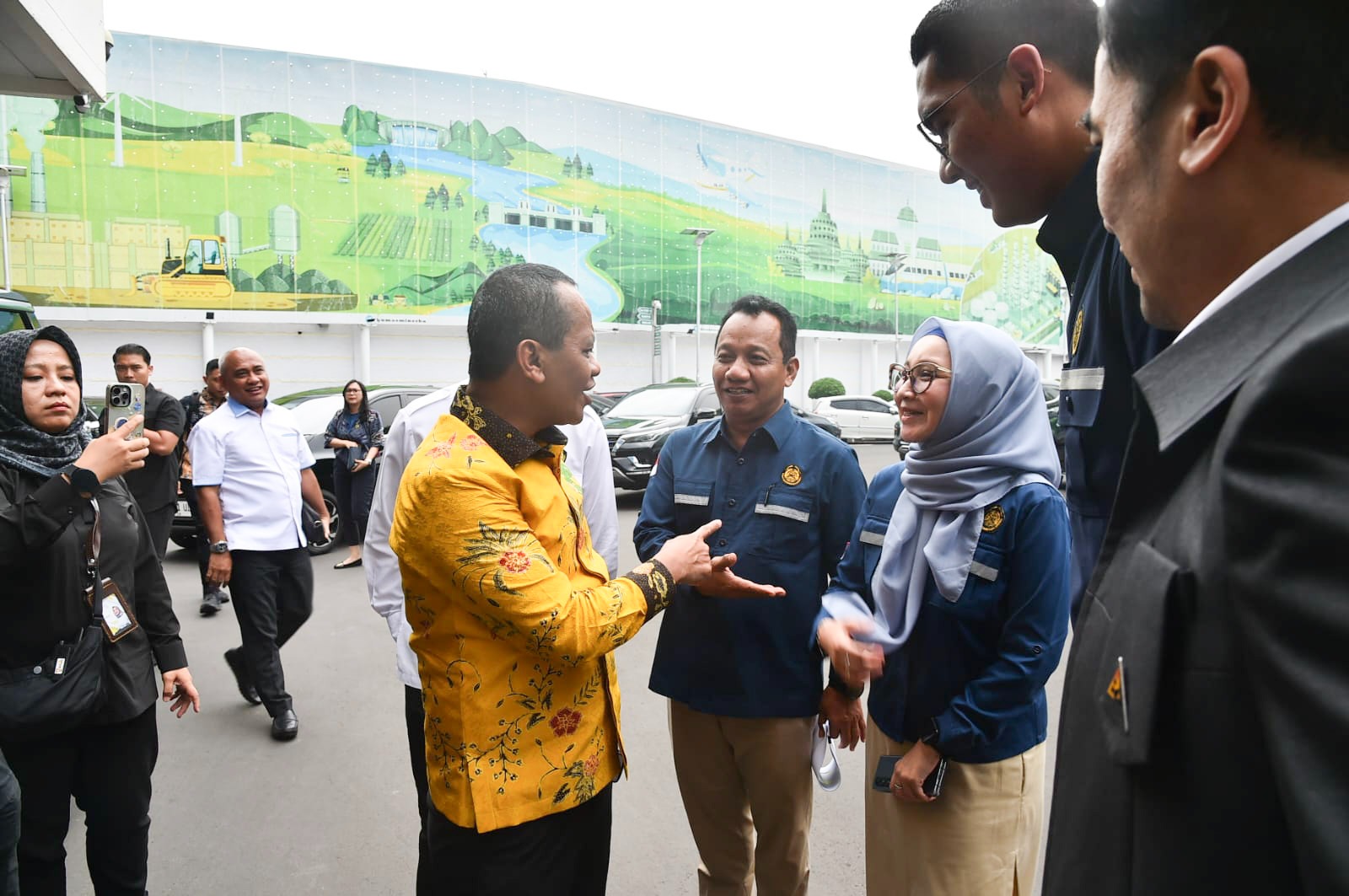 Tatap Muka Menteri ESDM dengan Pegawai di Lingkungan Direktorat Jenderal Mineral dan Batubara, Jakarta, Rabu (5/9)