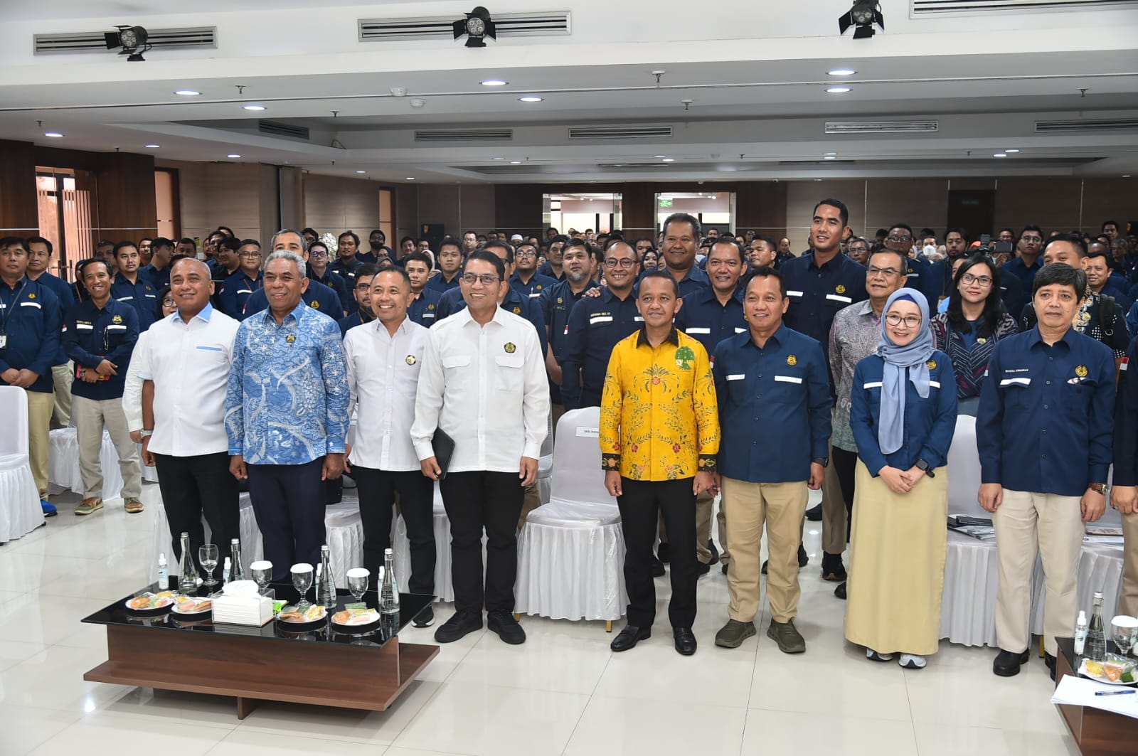 Tatap Muka Menteri ESDM dengan Pegawai di Lingkungan Direktorat Jenderal Mineral dan Batubara, Jakarta, Rabu (5/9)