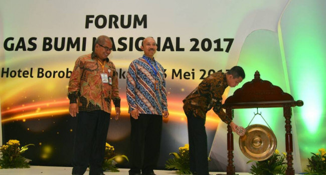 Minister of EMR Opens National Gas Forum 2017, Wednesday (3/5) in Jakarta