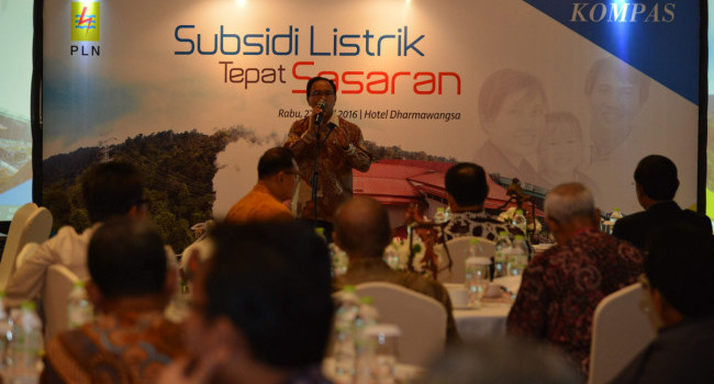 MESDM Sudirman Said Subsidi Listrik Tepat Sasaran
