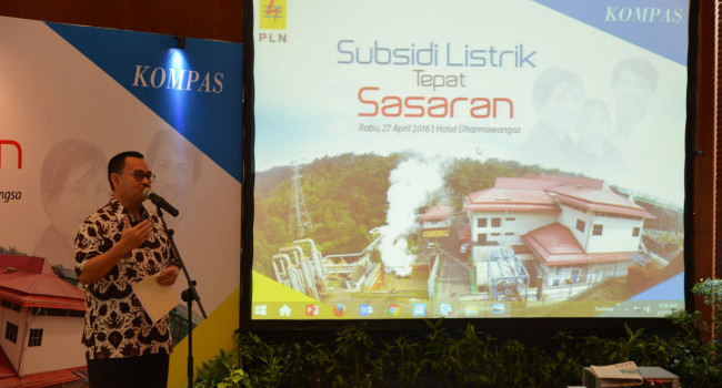 MESDM Sudirman Said Subsidi Listrik Tepat Sasaran