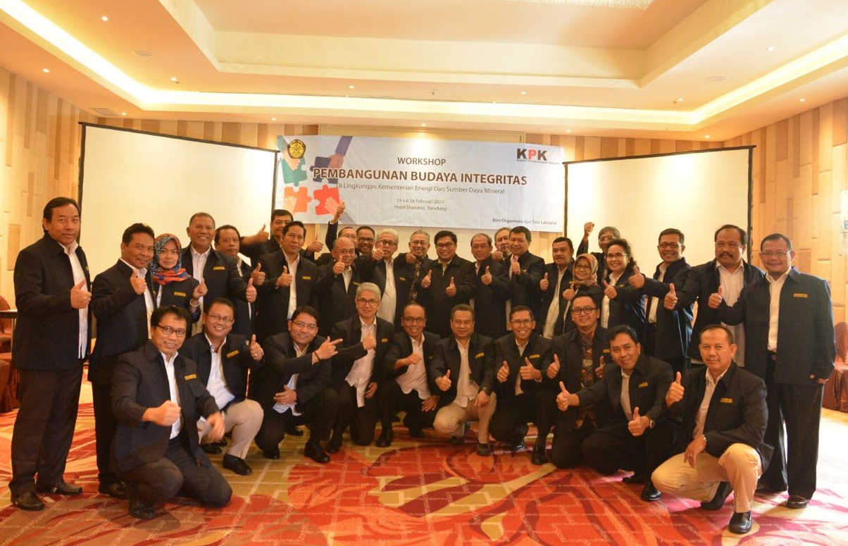 Kolaborasi Apik dengan KPK, Kementerian ESDM Gelar Workshop Peningkatan Budaya Integritas