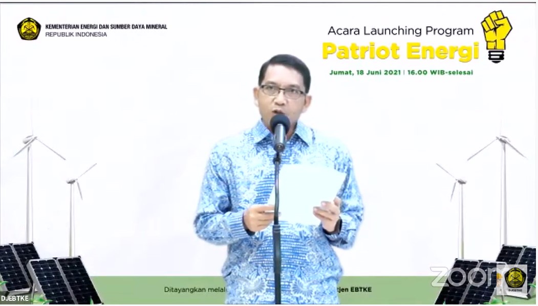  Dirjen EBTKE: 100 Patriot Energi Bantu Elektrifikasi Desa 4T