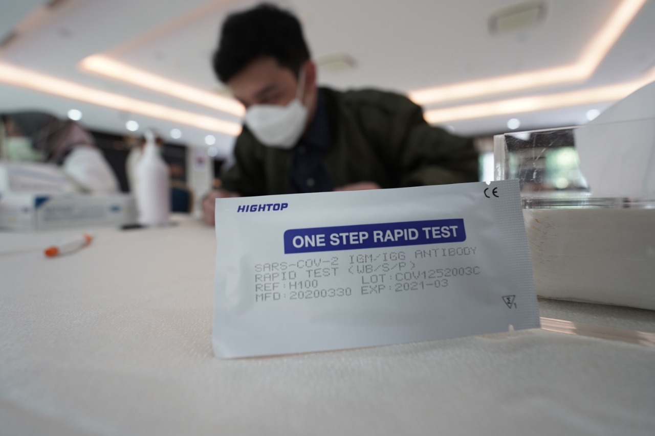  Jelang Terapkan Sistem Kerja 'New Normal', Pegawai Kementerian ESDM Wajib Jalani Rapid Test