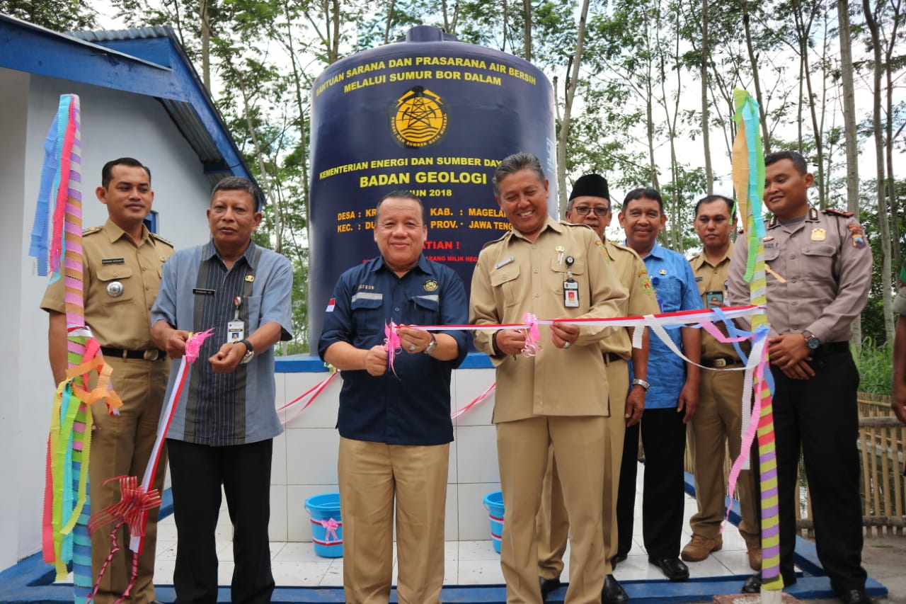 14 Sumur Bor Dibangun, Lebih Dari 40 ribu Jiwa di  3 Kabupaten ini Nikmati Air Bersih
