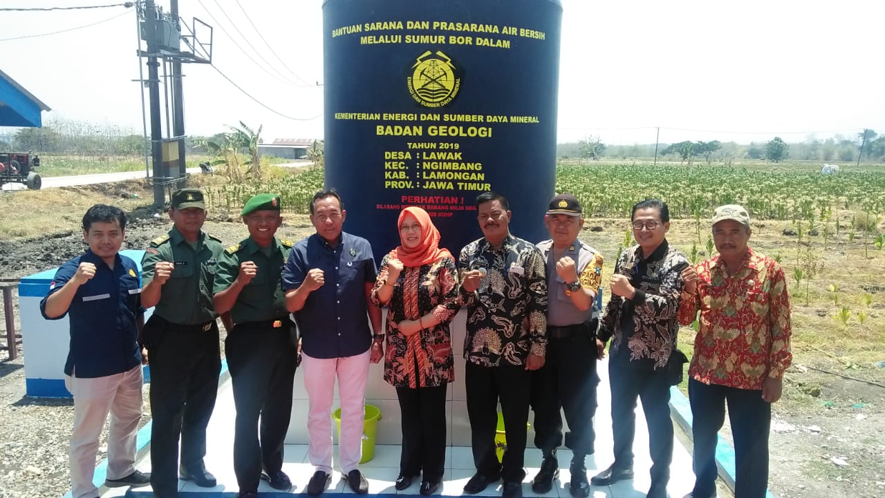 27 Ribu Warga Lamongan Kini Nikmati Air Bersih dari Sumur Bor