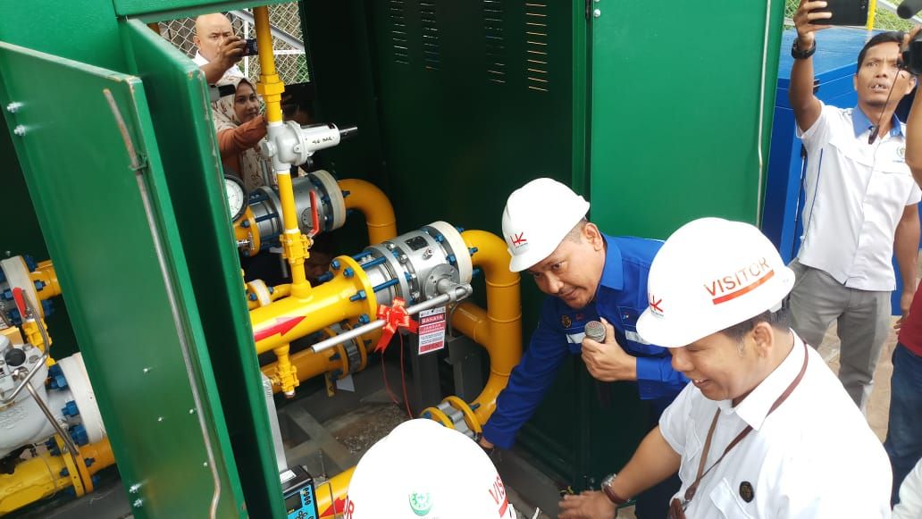 4.743 Rumah Tersambung Jaringan Gas, Perekonomian Masyarakat Dumai Terbantu