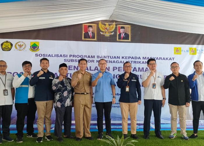 5.538 Rumah Tangga di Cianjur Terima Program Sambungan Listrik Gratis  