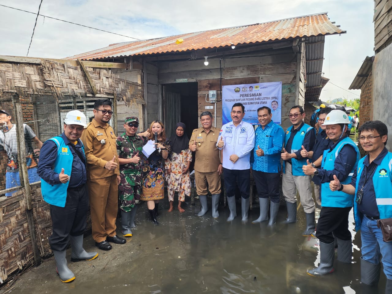 5.600 Warga Sumut Akan Terima Sambungan Listrik Gratis dari Pemerintah 