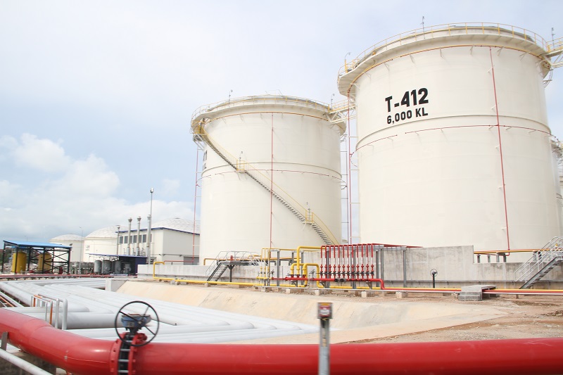 Adanya Tangki Penyimpanan BBM di Karimun, Cadangan Ketahanan BBM Indonesia Bertambah Tiga Hari