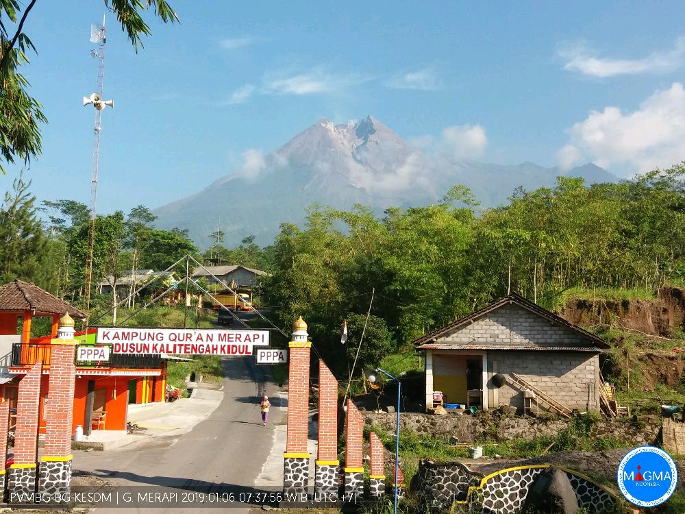Aktivitas Terkini Gunung Merapi, Masih Alami Erupsi Tidak Menerus