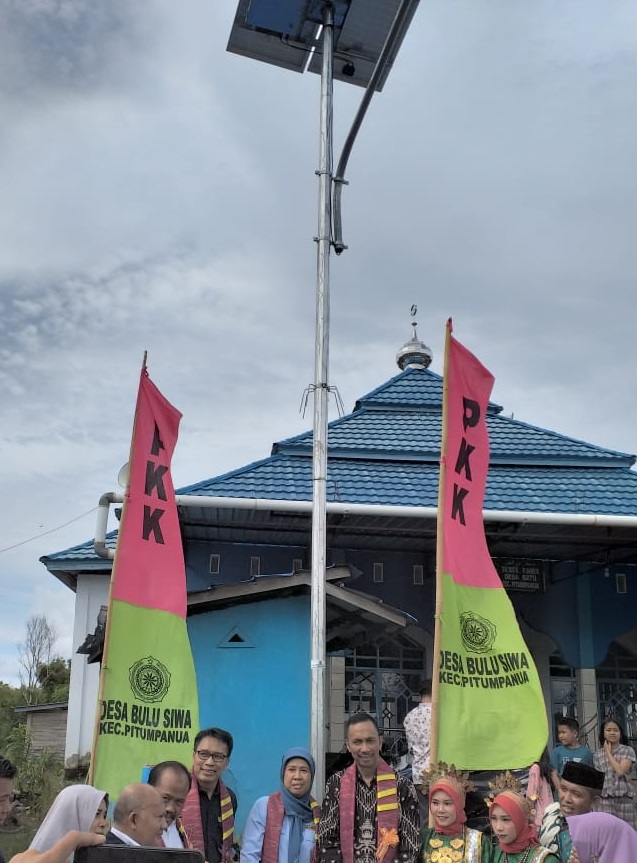 APBN Kembali Dirasakan Langsung Oleh Rakyat, 363 Titik PJU-TS untuk Wajo Diresmikan