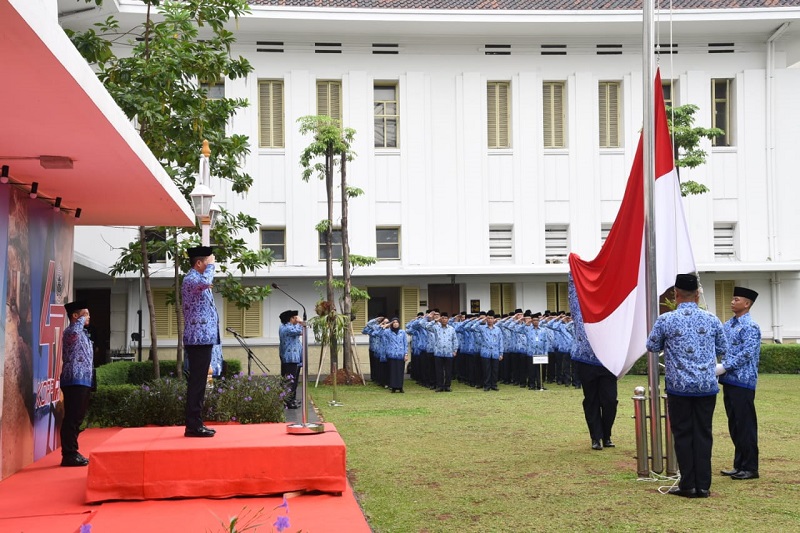 Apel HUT Korpri ke-47, ASN Harus Tingkatkan Pelayanan Kepada Masyarakat