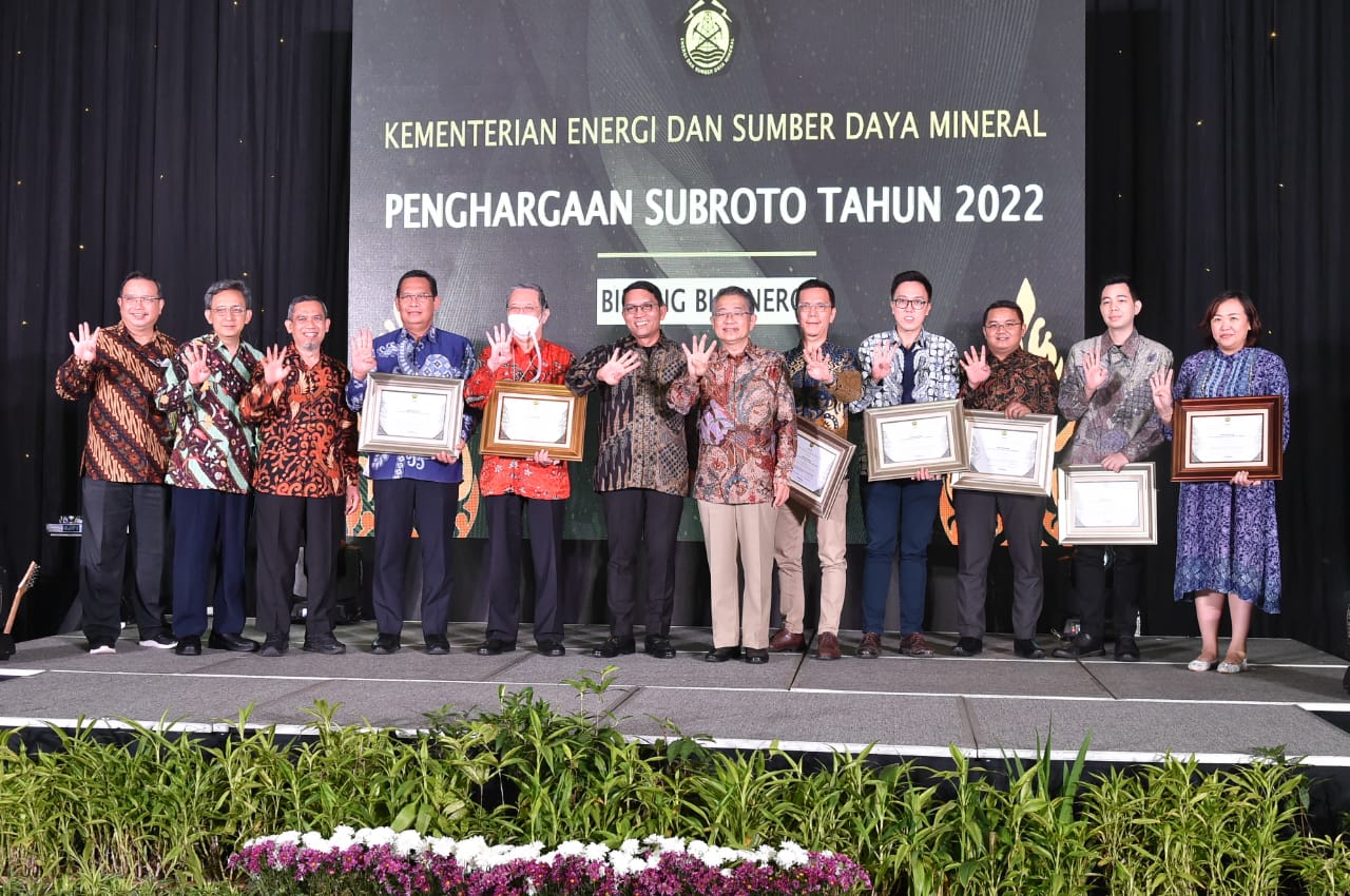 Apresiasi Kontribusi Badan Usaha Bioenergi, Kementerian ESDM Beri Penghargaan Subroto