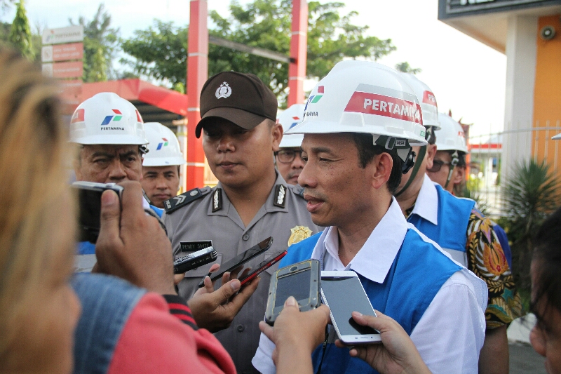 Arcandra Cek Kesiapan Pasokan Listrik dan BBM Wilayah Kalimantan Jelang Hari Raya Idul Fitri