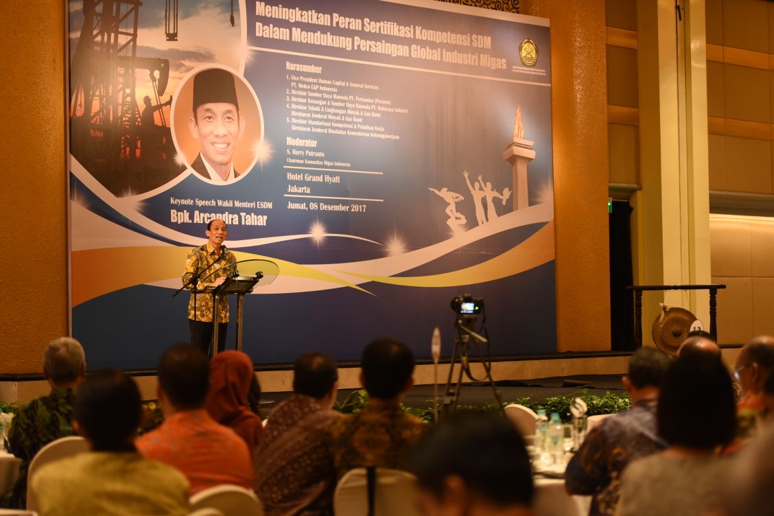 Arcandra: Harapan Saya BPSDM ESDM Menjadi Lembaga Sertifikasi Migas yang Diakui
