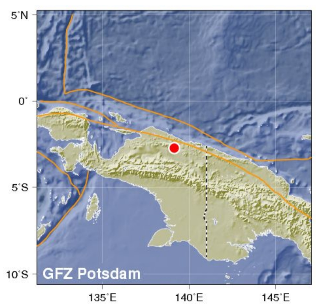 Badan Geologi: Gempa Guncang Papua, Tidak Ada Kerusakan dan Korban Jiwa