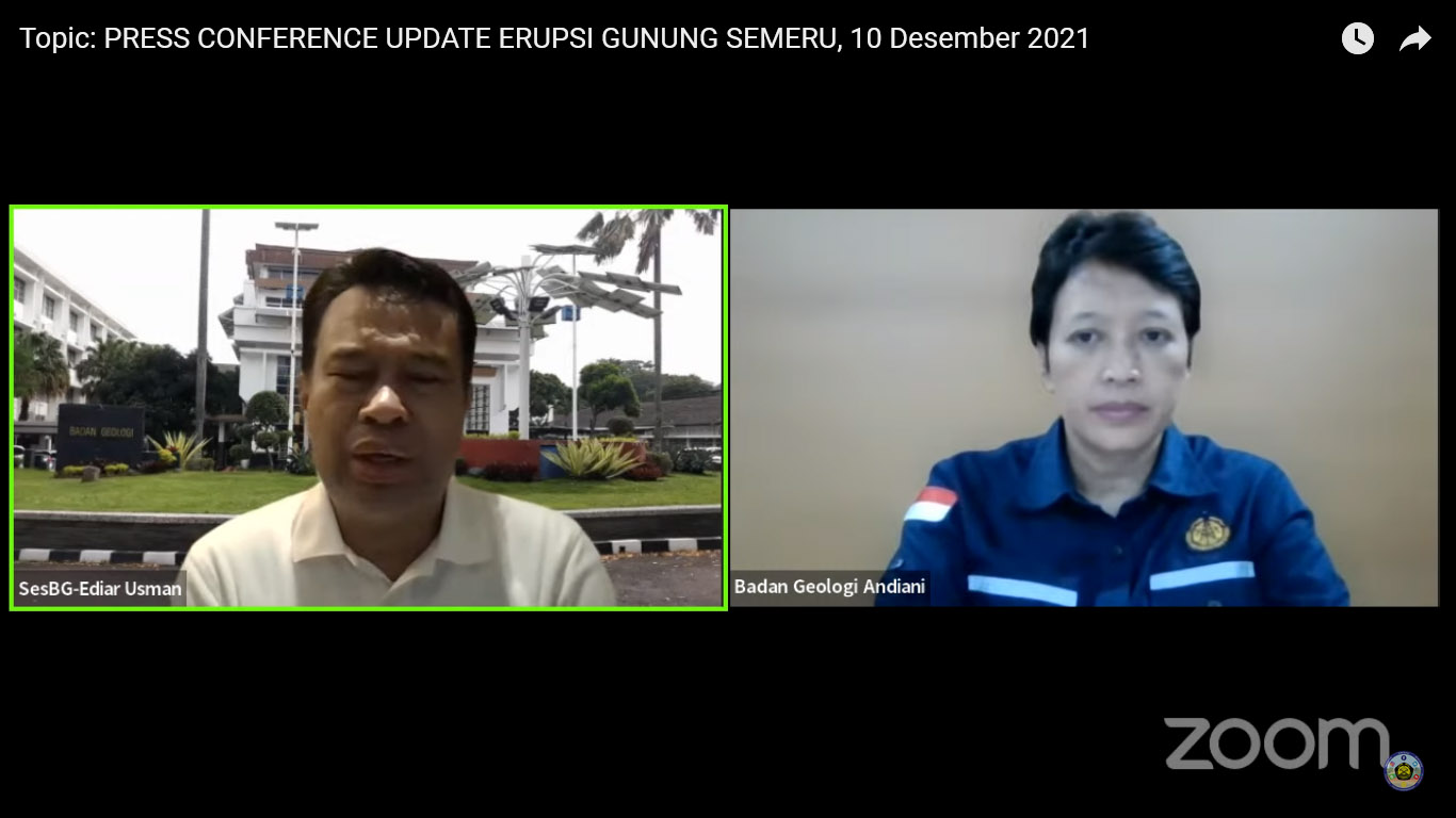 Badan Geologi Kementerian ESDM Minta Masyarakat dan Relawan Waspadai Bahaya Erupsi Sekunder