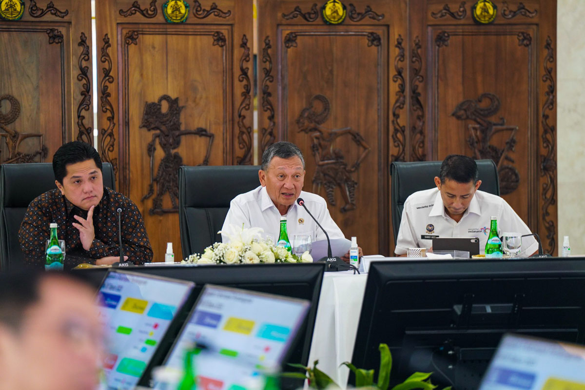 Bahas Progres Pembangunan PSN, 10 Kementerian Kumpul di Kantor ESDM