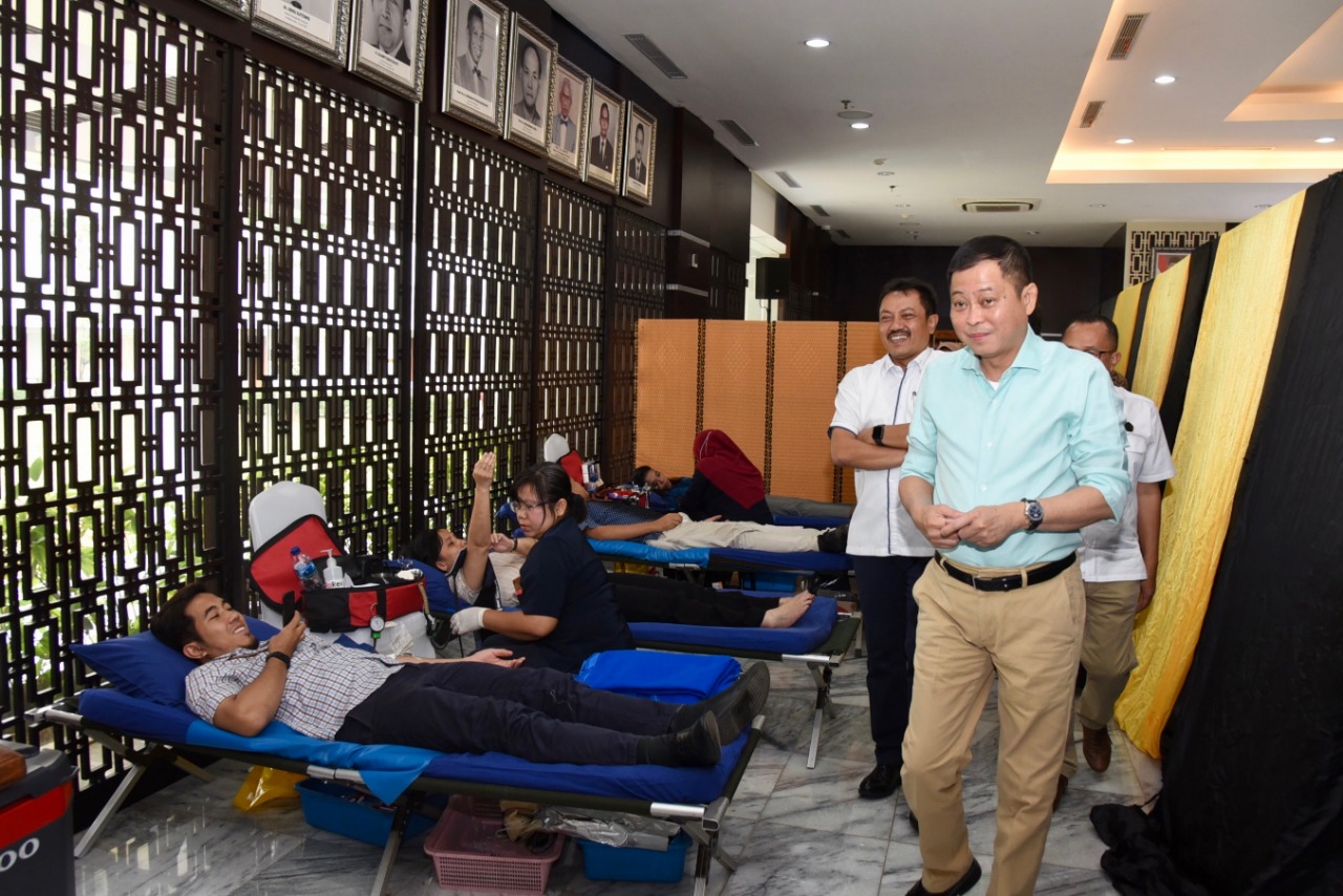 Bakti Sosial Hari Jadi Pertambangan dan Energi, 11.242 Kantong Darah Terkumpul