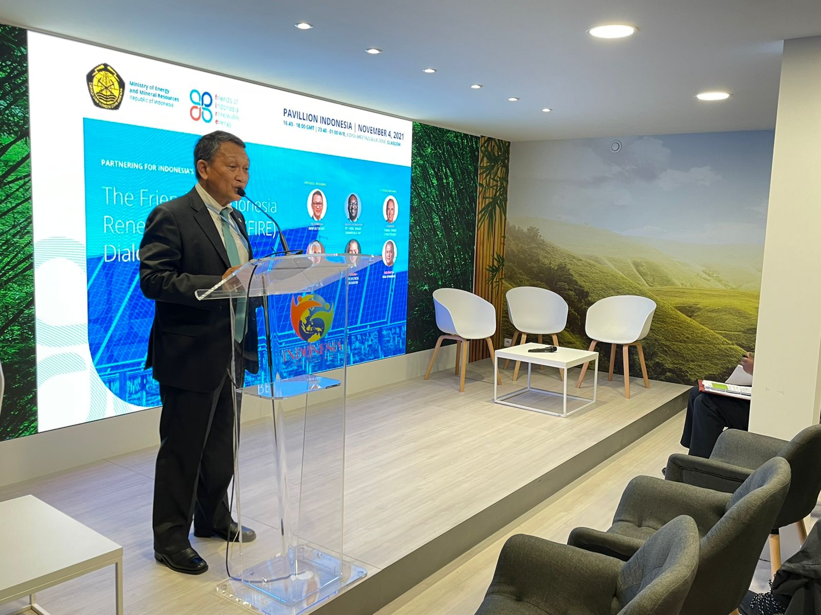 Bangun Kolaborasi Transisi Energi di Kancah Internasional, Indonesia Cetuskan Program FIRE 