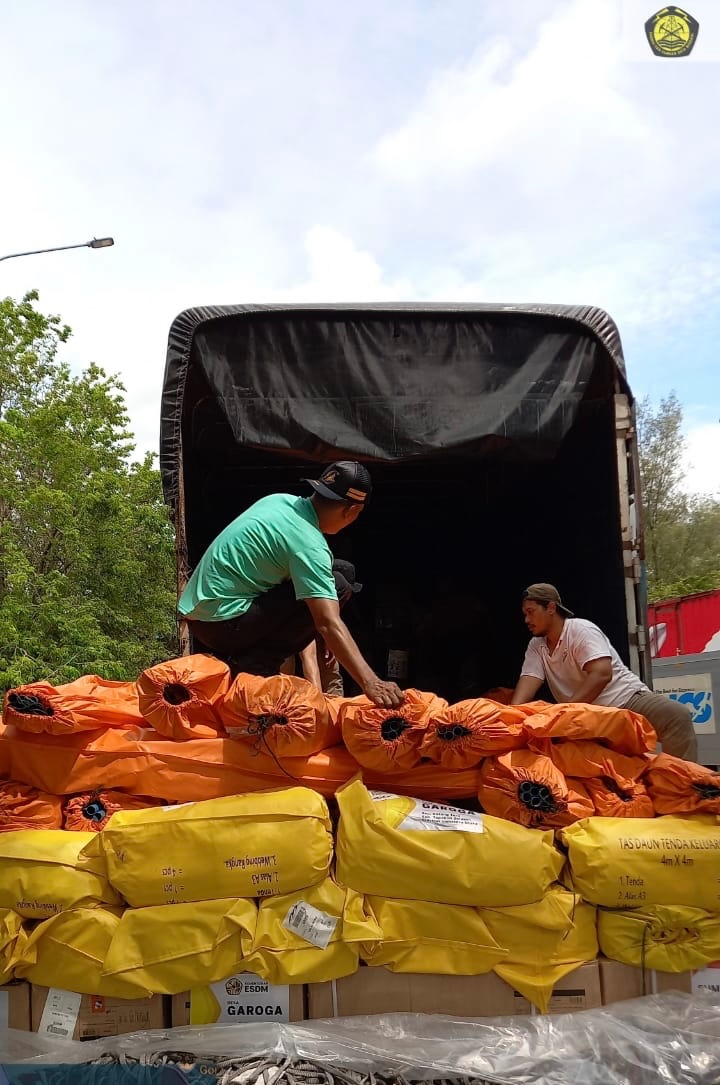 Bantuan Logistik Tiba di Batang Toru, Kementerian ESDM Serahkan Pendistribusian ke Pemda Tapanuli Selatan