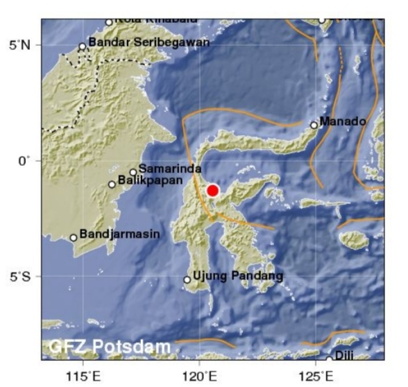 Barat Laut Poso Diguncang Gempa, Masyarakat Dihimbau Tetap Tenang