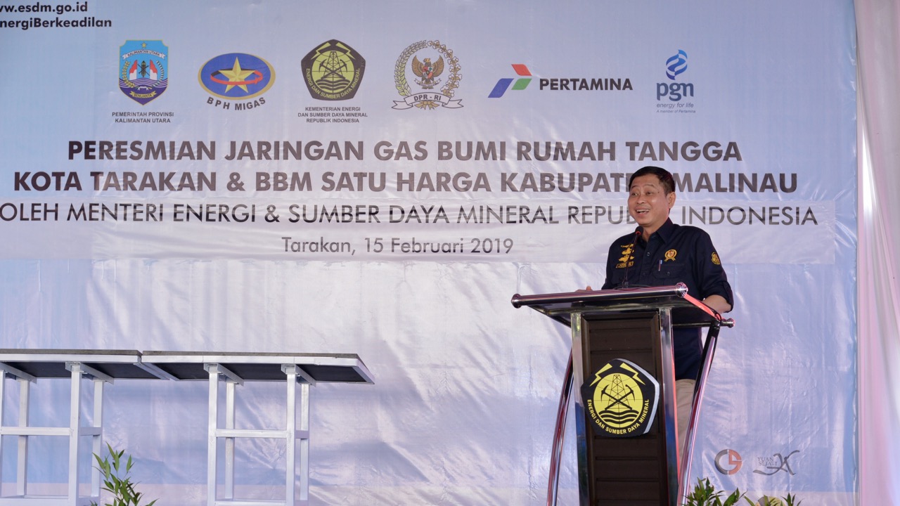 BBM Satu Harga Hadir di Malinau, Menteri ESDM: Tumbuhkan Ekonomi Warga 