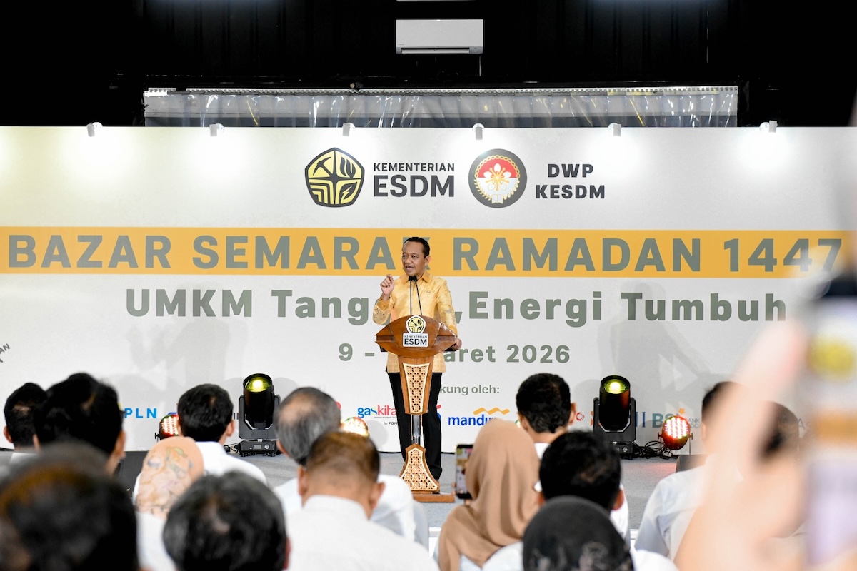 Buka Bazar UMKM, Menteri ESDM: Mereka Tulang Punggung Ekonomi Nasional