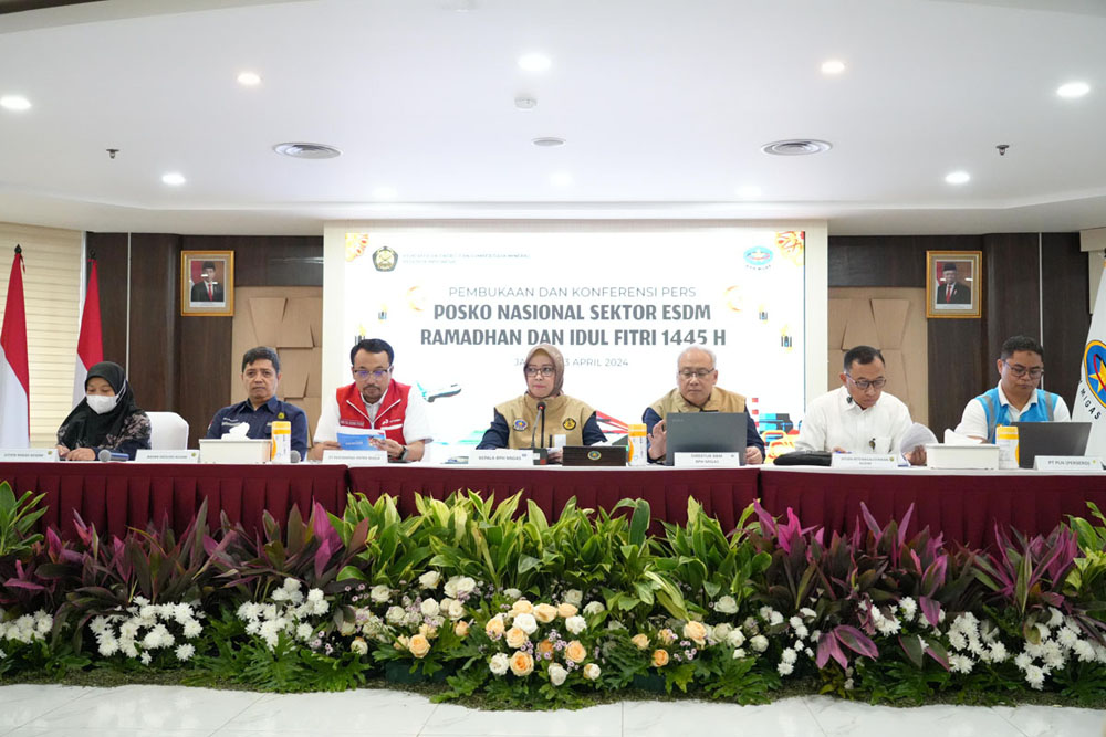 Buka Posko Nasional Sektor ESDM Ramadhan dan Idul Fitri 1445 H, Kepala BPH Migas Tekankan Pentingnya Sinergitas
