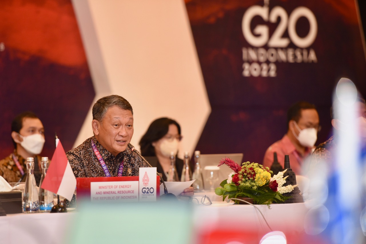 Buka Sidang ETWG G20, Menteri ESDM Tekankan Kebermanfaatan Transisi Energi