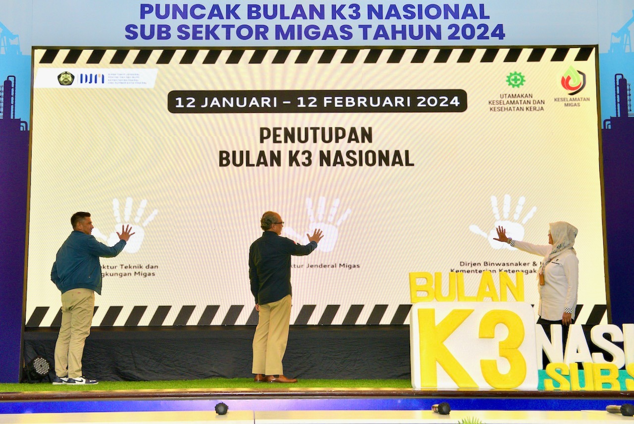 Bulan K3 Nasional Resmi Ditutup, Dirjen Migas Tekankan Hal Ini 