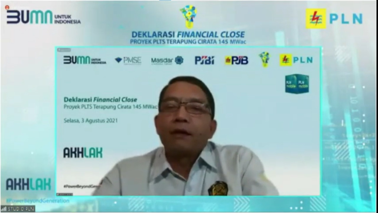 Capai Financial Close, PLTS Terapung Cirata Mulai Tahap Konstruksi