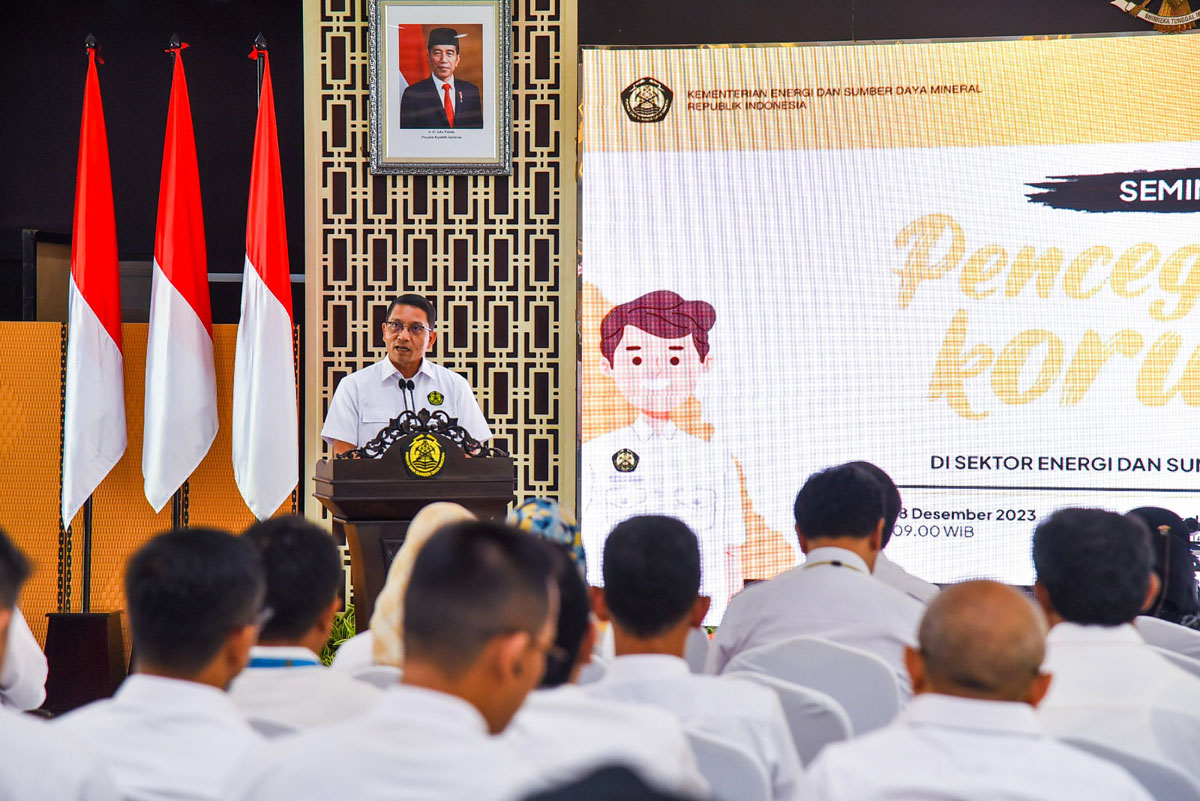 Cegah Korupsi, Sekjen KESDM Minta Arahan Presiden Ditindaklanjuti