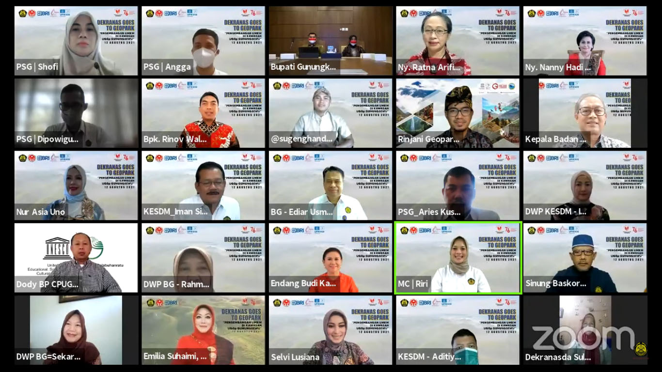 Dekranas Goes to Geopark, Promosikan Geopark dan Berdayakan UMKM
