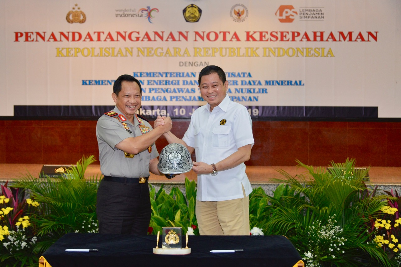 Diapresiasi Kapolri, Berikut Kolaborasi ESDM-Polri dalam Penanganan Bencana Sulteng